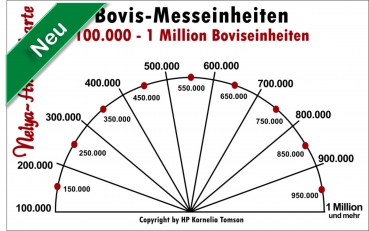 Nelya-Analysekarte - 100.000 bis 1 Millionen Boviseinheiten - Nr. 5307